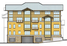 waterfront North elevation