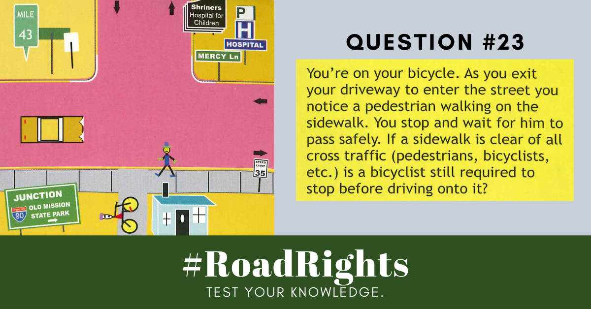Road Rights Question 23