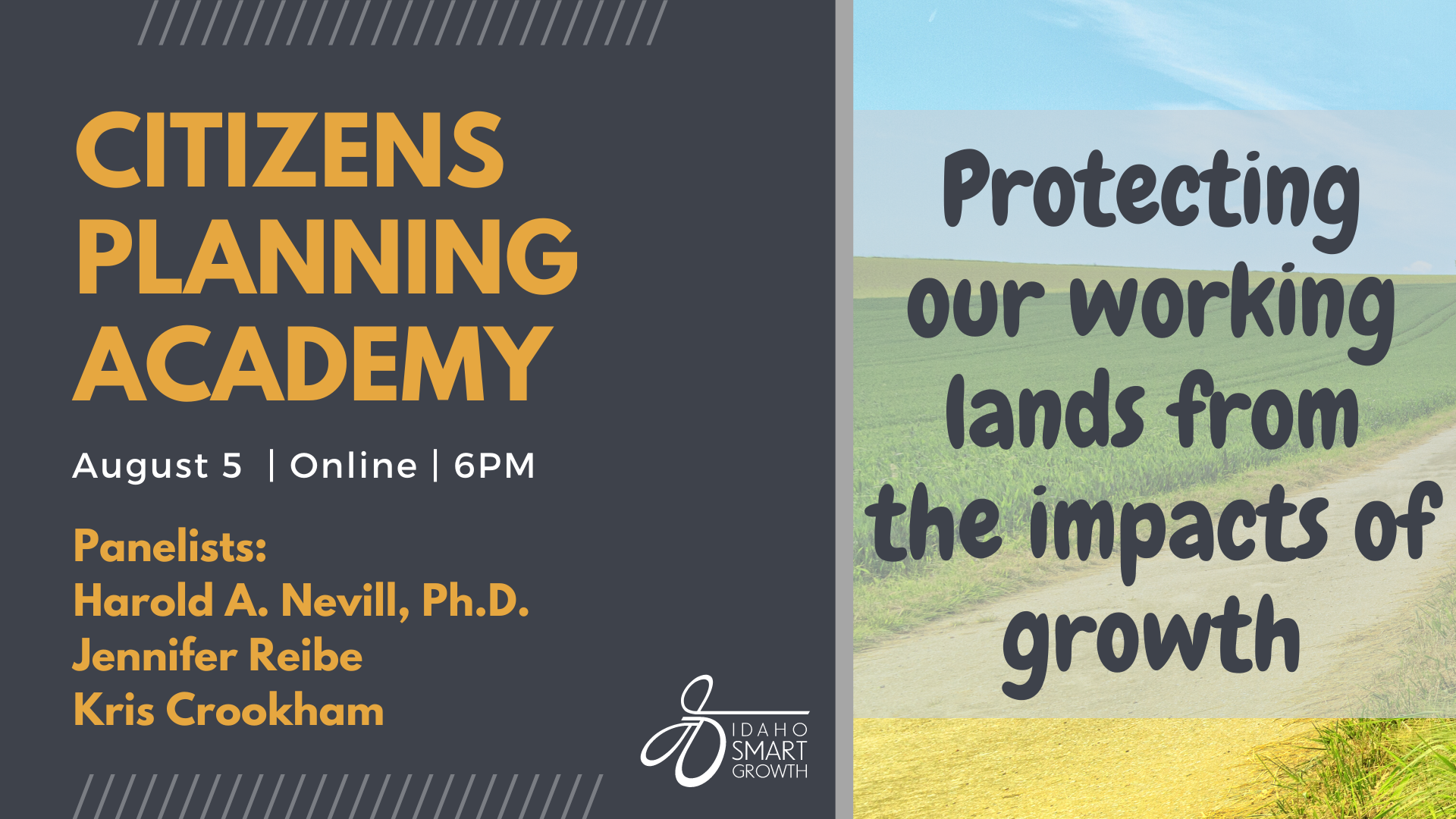 Citizens Planning Academy August 5th