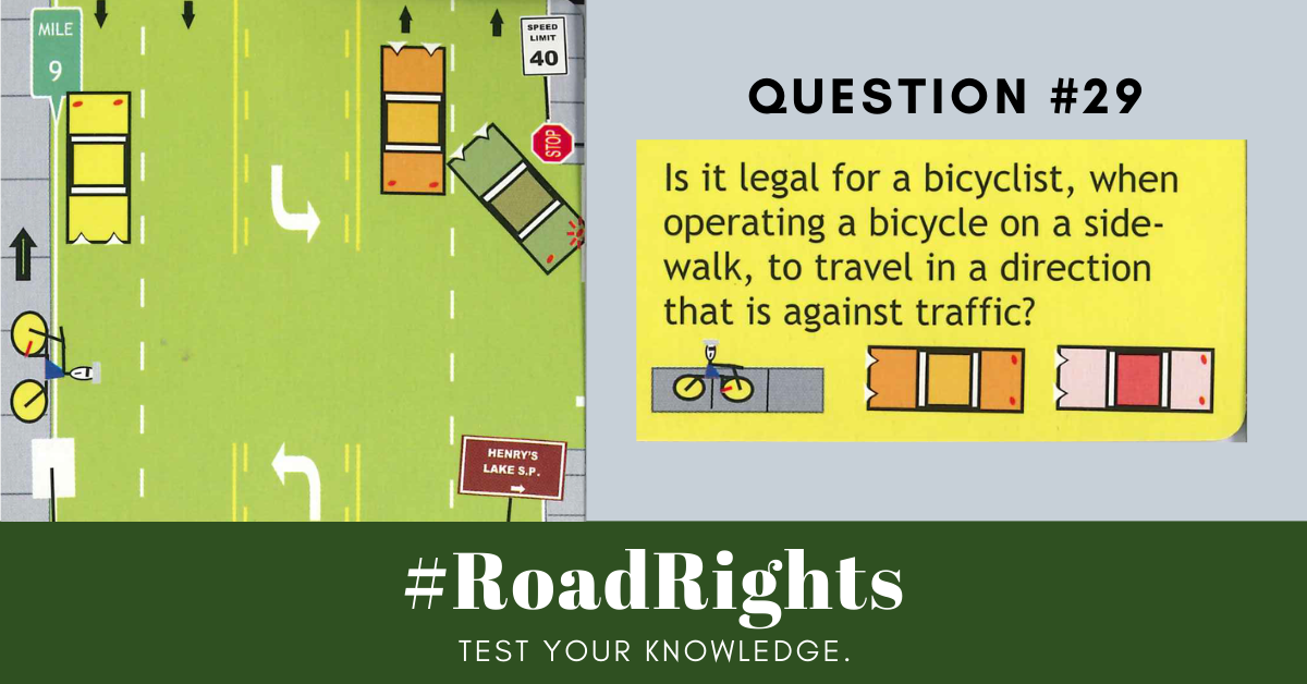 Road Rights Question 29